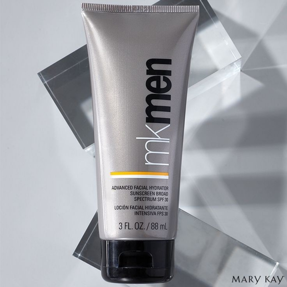 Mary Kay Men's Advanced Facial Hydrator Sunscreen Broad Spectrum SPF 30